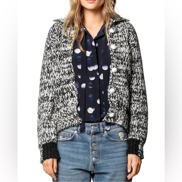 ZADIG & VOLTAIRE
Tyria Marled Cardigan size XS New with tags sold out - Picture 2 of 9